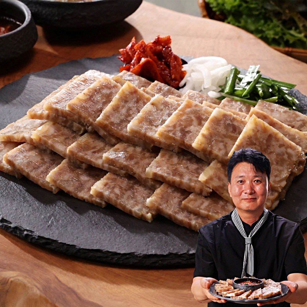 심가네 제주 흑돼지 편육 1팩+새우젓 1팩
